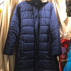 Banana republic puffer coat